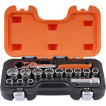 Coffret de douilles  lame traversante bahco 14 pices