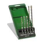Coffret de forets b�ton hikoki sds + 2 taillants 5 pi�ces