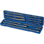 Coffret de forets et burins sds + 12 pièces Coffret de forets et burins sds + 12 pièces