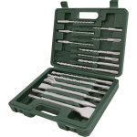 Coffret de forets et burins sds + 15 pièces Coffret de forets et burins sds + 15 pièces