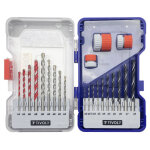 Coffret de forets mixtes b�ton carrelage tivoly 22 pi�ces