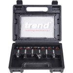 Coffret de fraise de dfonceuse trend 8mm (6 pices)
