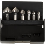 Coffret de fraise  ebavurer avec queue hexagonal 1 / 4  vlkel 7 pices