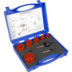 Coffret scies cloches forgefast assorties 9 pices