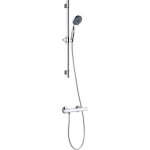 Colonne de douche thermostatique aqua2save schütte chromé Colonne de douche thermostatique aqua2save schütte chromé