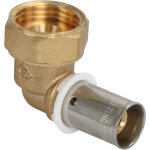 Coude femelle crou tournant  sertir per per 12 - f15x21