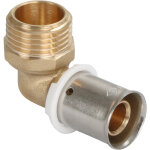 Coude mle  sertir per per 16 - m15x21