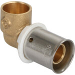 Coude � souder tube cuivre / � sertir per per �16 - tube cuivre �14