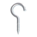 Crochets vis bois acier zingu� 3, x16mm (100 pcs)