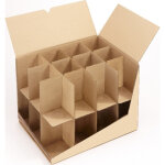 Croisillon de calage en carton mottez max. 24 verres Croisillon de calage en carton mottez max. 24 verres
