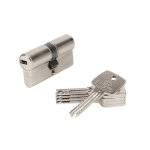 Cylindre double laiton nickel astral bricard 30 x 30mm