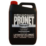 Décapant ciment béton & laitance pronet 5l Décapant ciment béton & laitance pronet 5l