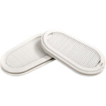 Demi - masque elipse avec filtres p3 r d - gvs filtres de remplacement p3 rd (paire) Demi - masque elipse avec filtres p3 r d - gvs filtres de remplacement p3 rd (paire)