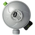 Détendeur gaz quick on addax butane 1, 3 kg / h 28mb - Ø20mm Détendeur gaz quick on addax butane 1, 3 kg / h 28mb - Ø20mm