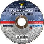 Disque  barber mtaux sea pro 230x6, 4x22, 23 mm