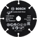 Disque � tron�onner carbure speed bosch multi - mat�riaux �76x10mm
