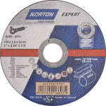Disque  trononner norton expert acier / inox 125x22, 23x1mm