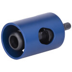 Ebavureur calibreur sur visseuse pour tube multicouche noyon & thiebault � 26mm