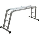 Echelle pliante articule artub multipli + plateforme accs 2, 90 / 4, 24m