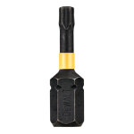 Embout impact torsion dewalt torx t15x25mm (5 pi�ces)