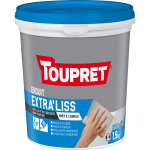 Enduit de lissage en pte extra'liss toupret 1, 5kg