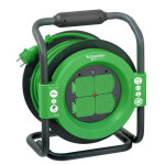 Enrouleur cble lectrique chantier schneider 40m - 3x1, 5mm - dispo 48h