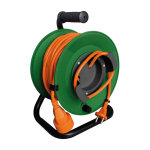 Enrouleur de jardin avec coupe circuit 40m - 2x1, 5mm