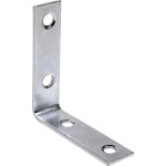 Equerres de fixation zingu�es 75mm - lot de 4