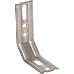 Equerre nervur�e 3 pans 85 x 70 x 30mm