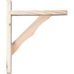 Equerre oslo pin brut 280 x 320mm