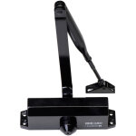 Ferme - porte hydraulique 610 bricard porte < 80kg - noir