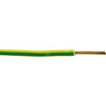 Fil lectrique h07v - u 1, 5mm 100m - vert / jaune