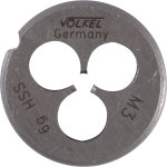 Filire ronde mtrique volkel hss m3x0, 50mm