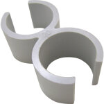 Fixation de tube irl fast - ring gris ing �16 mm (10 pcs)