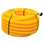Gaine tpc 40mm 25m - jaune - dispo 48h