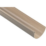 Gouttire demi - ronde 25 sable en 2m wavin 2 m