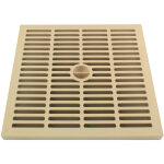 Grille de sol polypropylne pour regard fitt 300x300mm - sable