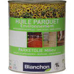 Huile parquet environnement biosourcée blanchon 1l bois naturel Huile parquet environnement biosourcée blanchon 1l bois naturel