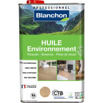Huile parquet environnement biosourcée blanchon 5l bois brut Huile parquet environnement biosourcée blanchon 5l bois brut