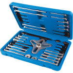 Jeu d'extracteurs de volant moteur 40 - 93 mm (46 pcs) Jeu d'extracteurs de volant moteur 40 - 93 mm (46 pcs)