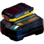 Kit chargeur + 1 batterie stanley fatmax v20 li - ion 18v - 2ah Kit chargeur + 1 batterie stanley fatmax v20 li - ion 18v - 2ah