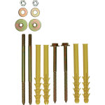 Kit fixation plaque pltre pour chauffe - eau ing 16x240mm (4 pices)
