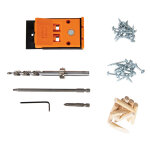 Kit mini - gabarit de perçage oblique double triton (8 pcs) Kit mini - gabarit de perçage oblique double triton (8 pcs)