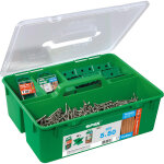 Kit terrasse inox green box bois exotique 25 / 28m tx t - star + spax 5x50mm (868 pcs)