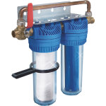 Kit traitement de l'eau duplex aquaphos easy 9''3 / 4 merkur