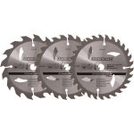 Lames carbure tct 135x12, 7 / 10mm (3 pi�ces)