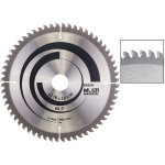 Lame de scie circulaire bosch multi material 216x30x2, 5mm 60t
