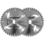Lames de scie circulaire carbure tct 250x30mm 40t (2 pi�ces)