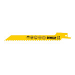 Lames scie sabre dewalt bois 152mm (5 pcs)
