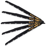 Lames scie sabre dewalt bois 230mm (5 pcs)